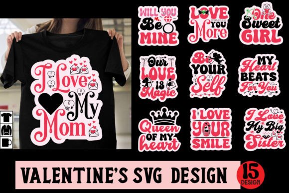 Download Valentine’s Day Retro Designs Bundle - Valentine Collection
