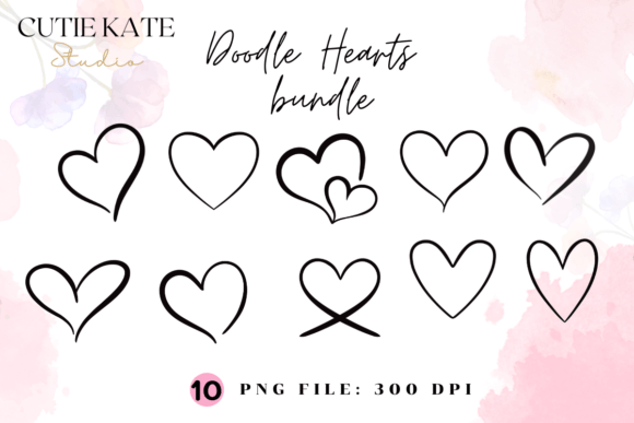 Download Heart Png,Doodle Bundle,Valentine's Day - Valentine Collection