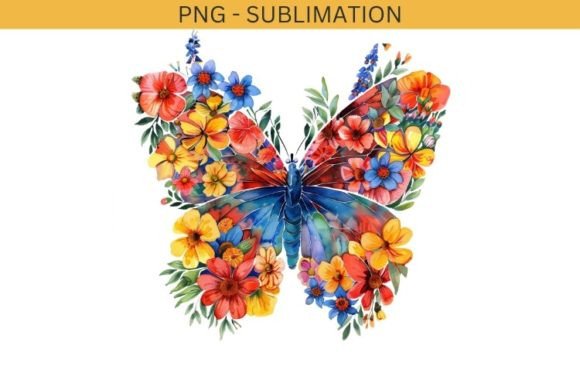 Download Digital Butterfly Sublimation Designs - Premium Resources