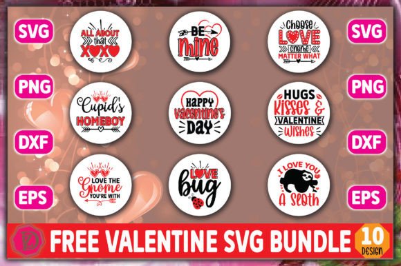 Download Free Valentine SVG Bundle - Valentine Collection