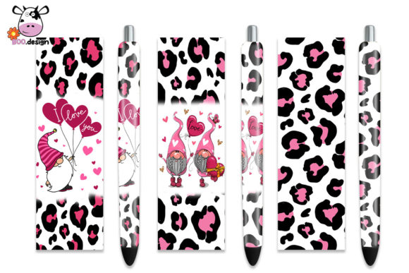 Download Gnome Valentine Pen Wrap - Valentine Collection